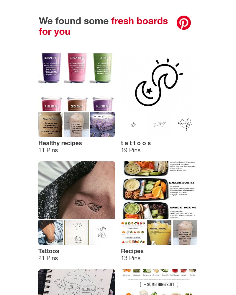 Pinterest - Healthy recipes, t a t t o o s and 12 other boards like yours