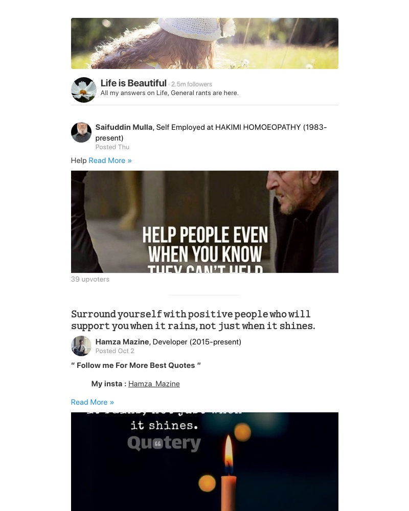 Quora - Help