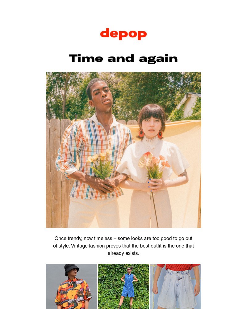 Depop - Here today, gone never