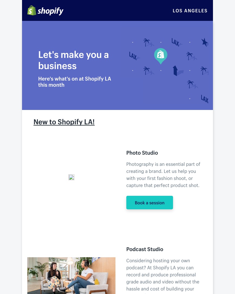 Shopify - Here's what's going on at Shopify LA