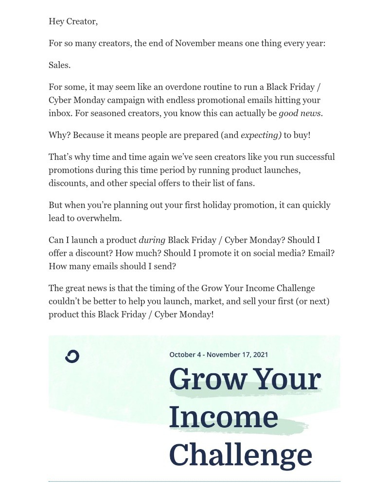 ConvertKit - Here’s your Cyber Monday launch plan
