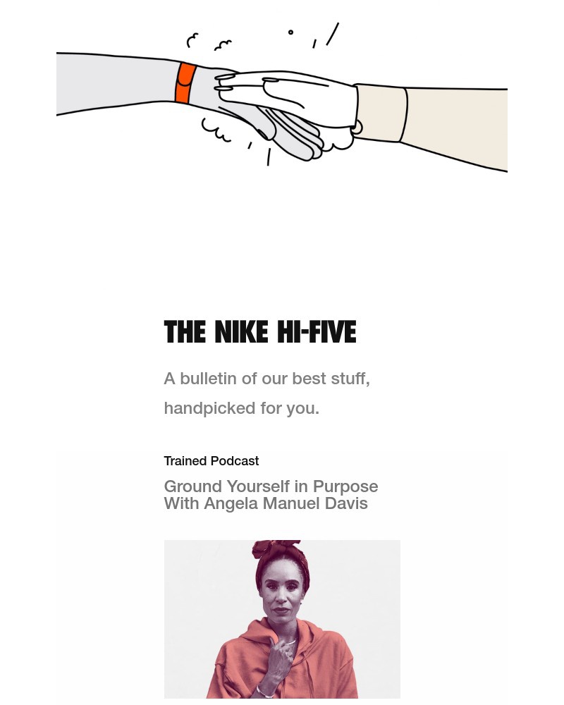 SNKRS by Nikes - Hi Sarah, Your Nike Hi-Five Here 👀