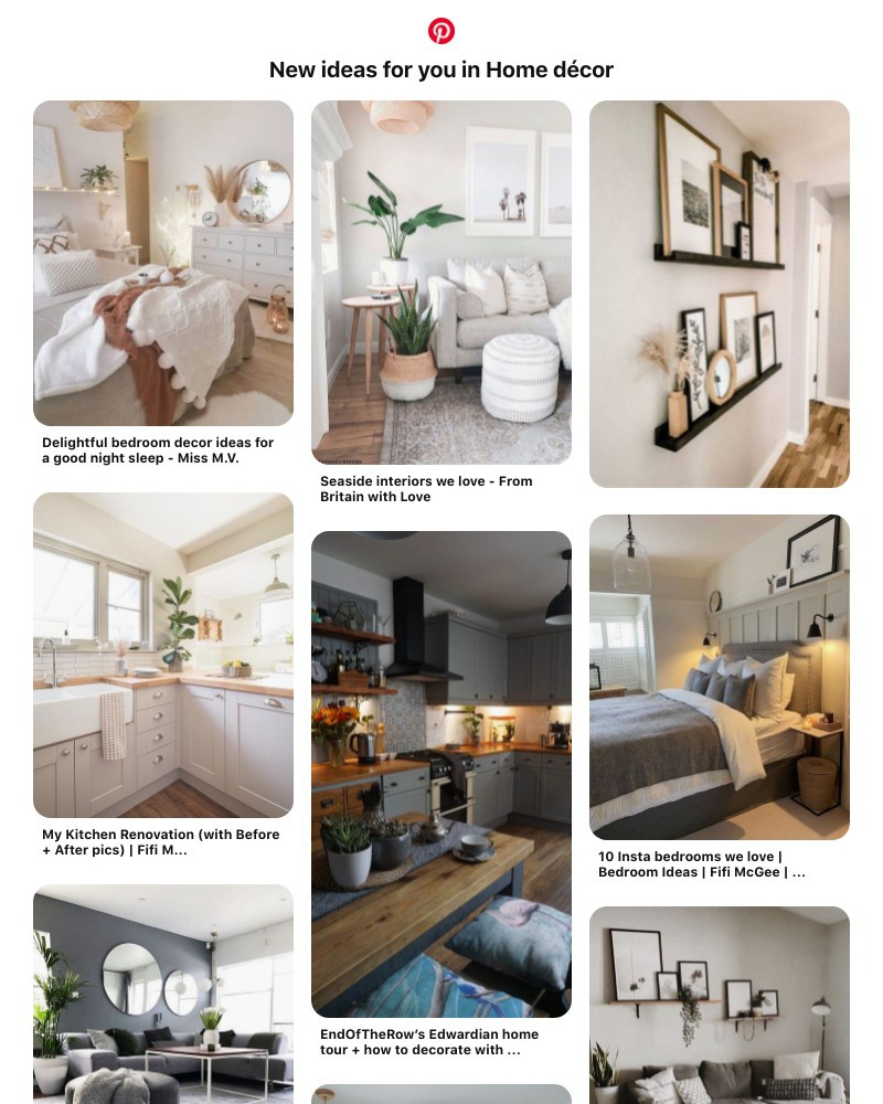 Pinterest - Hi UI Feed! 🎍 18 Home décor Pins you might like