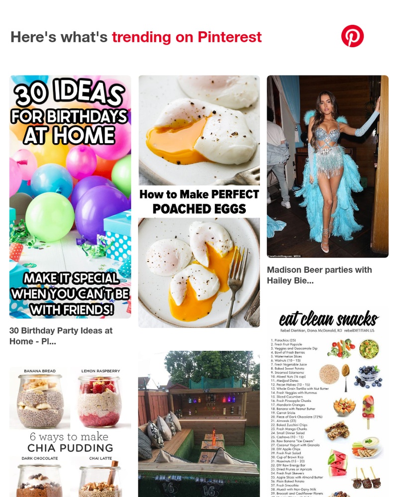 Pinterest - Hi UI Feed! 🎂 Birthdays, Healthy recipes and more Pins popular on Pinterest