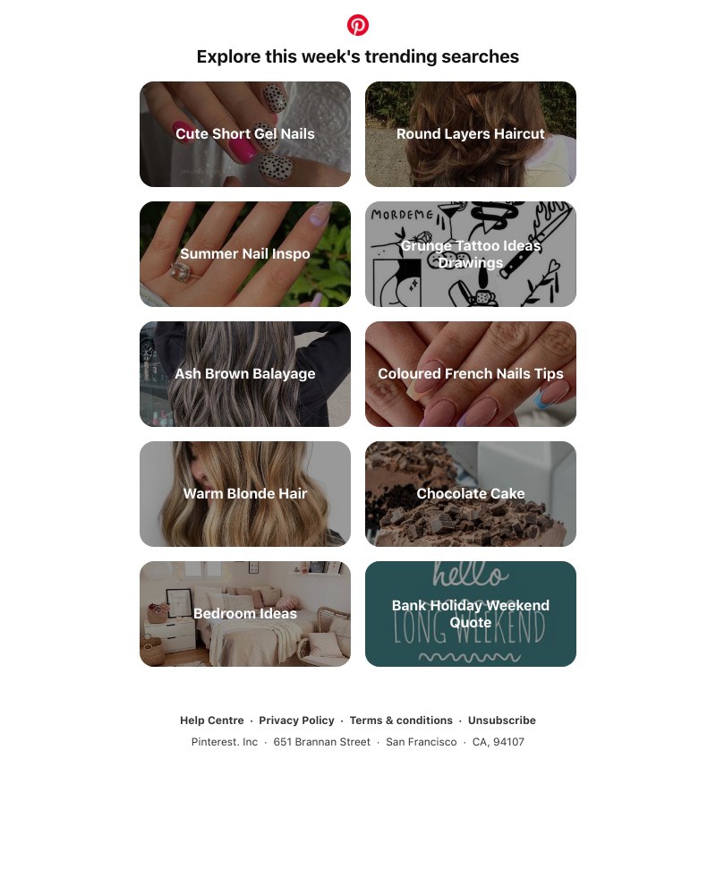 Pinterest - Hi UI Feed! 💅 Cute Short Gel Nails, Round Layers Haircut and other search trends