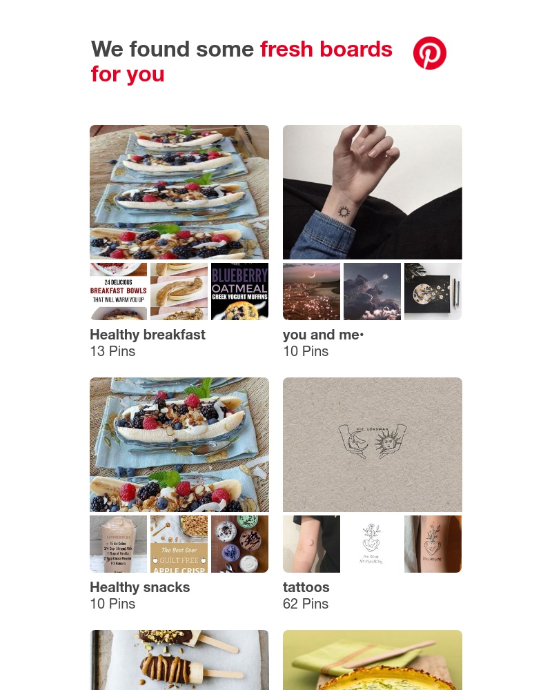 Pinterest - Hi UI Feed! Healthy breakfast, you and me• and 12 other boards like yours