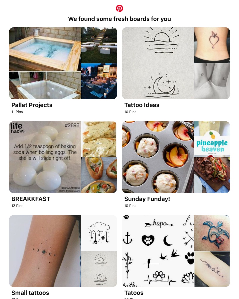 Pinterest - Hi UI Feed! Pallet Projects, Tattoo Ideas and 12 other boards like yours