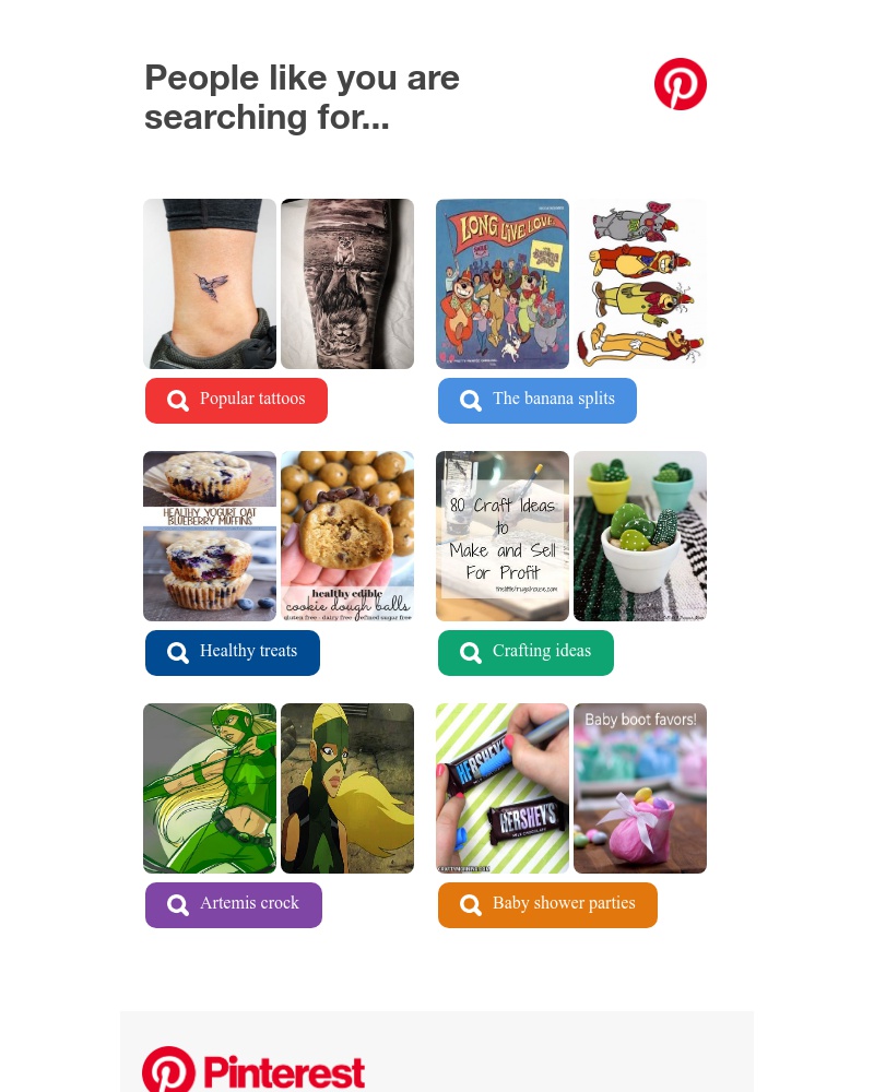 Pinterest - Hi UI Feed! Popular Tattoos, The Banana Splits and more ideas to search for