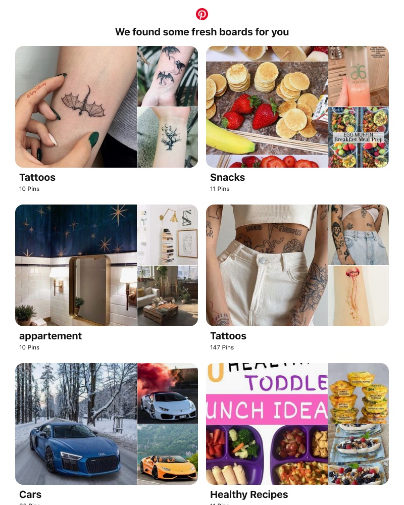 Pinterest - Hi UI Feed! Tattoos, Snacks and 12 other boards like yours