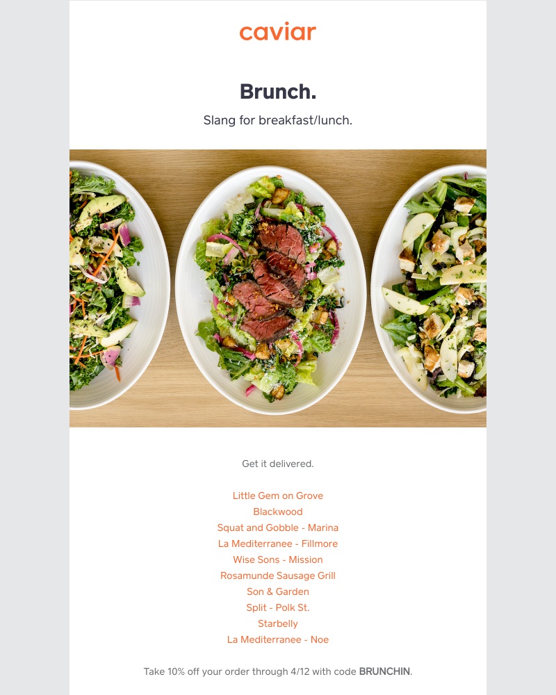  - Hiiiieeee, it’s time for brunch