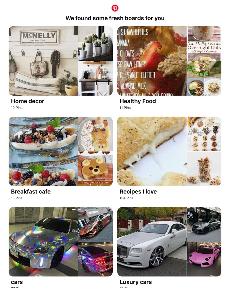 Pinterest - Home decor, Healthy Food and 12 other boards like yours
