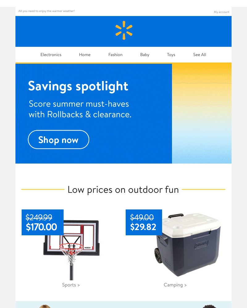 Walmart - Hot summer savings 🔥