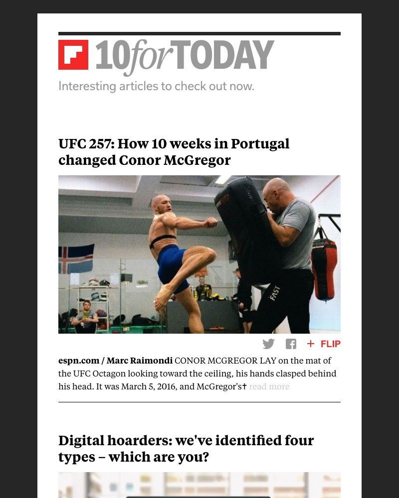 Onboarding on Flipboard video screenshot