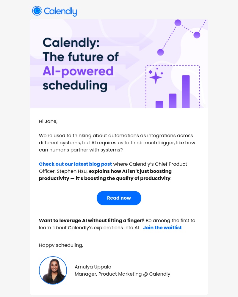 Calendly - How AI is transforming productivity