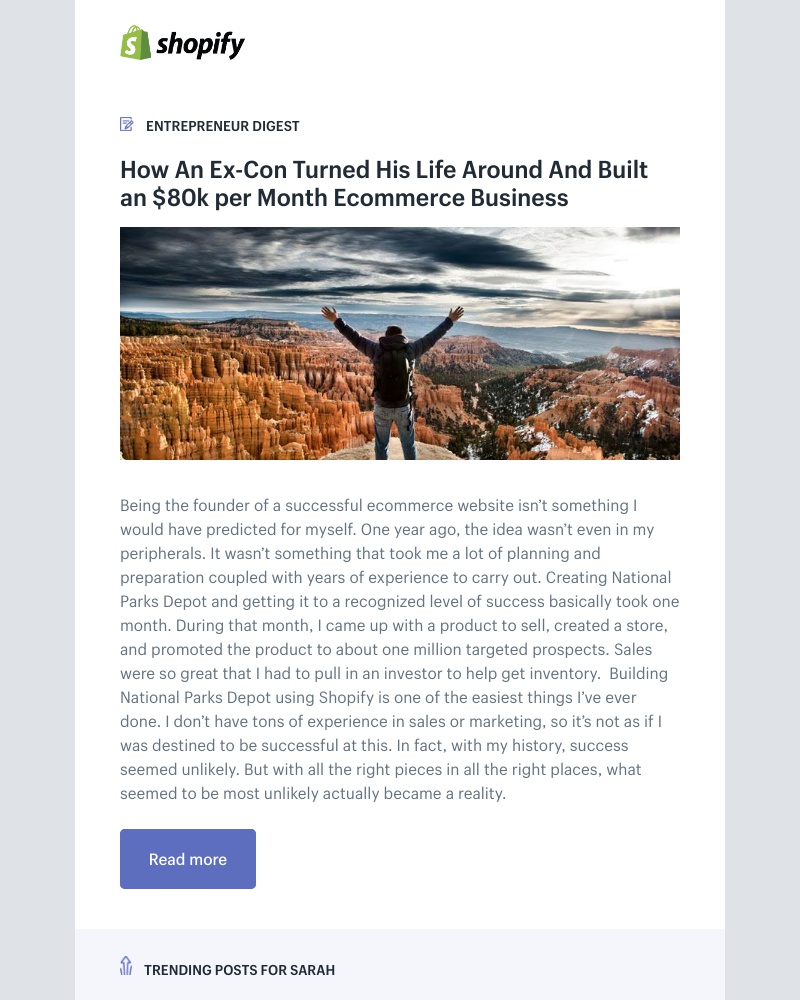 Shopify - How An Ex-Con Turned His Life Around And Built an $80k per Month Ecommerce Business