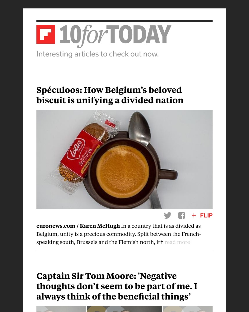 Flipboard - How Belgium’s beloved biscuit is unifying a divided nation