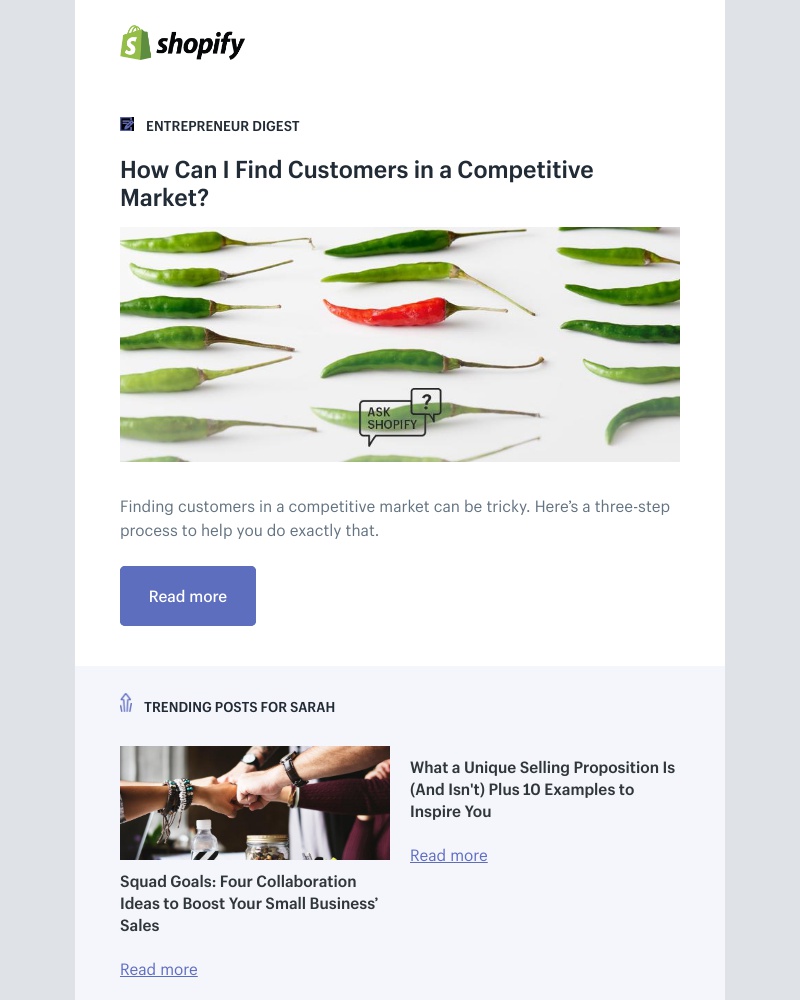 Shopify - How Can I Find Customers in a Competitive Market?