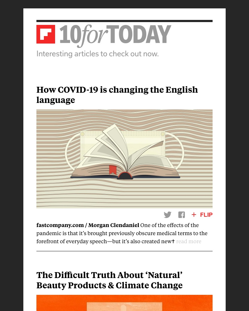 Flipboard - How COVID-19 is changing the English language