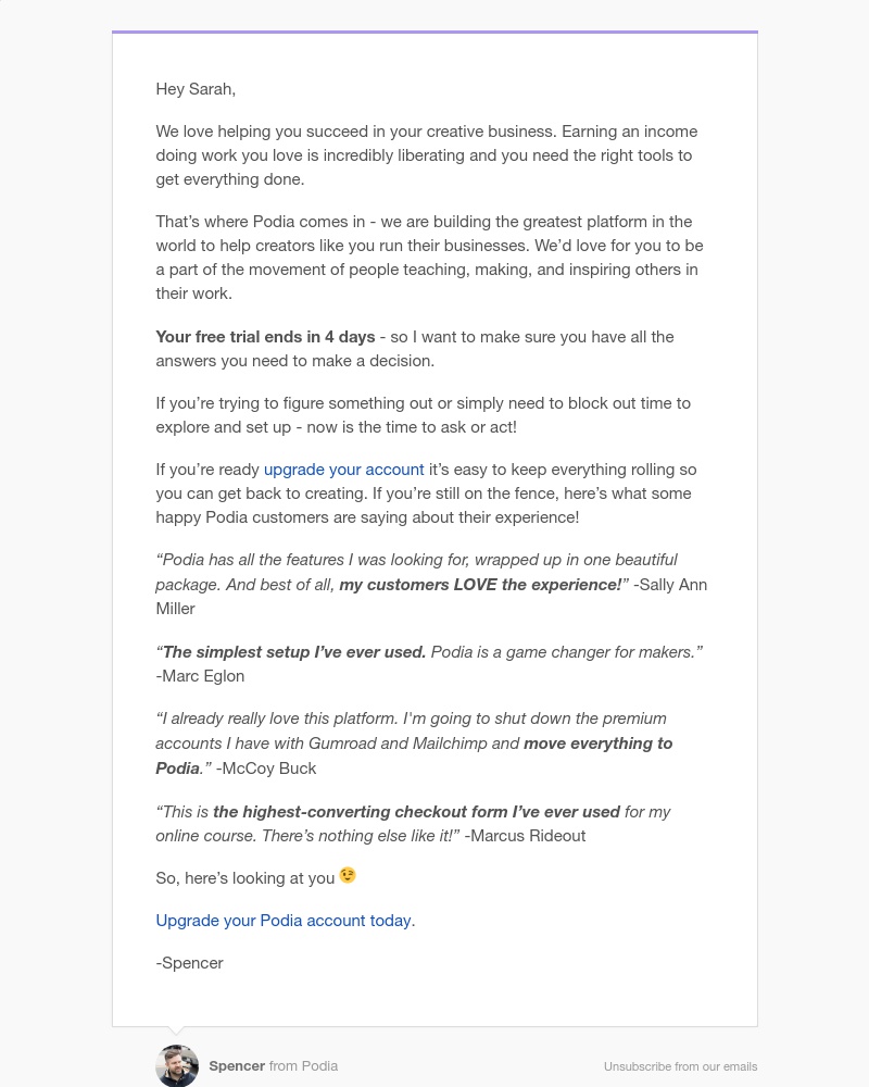 Podia - How Creators feel about running their business with Podia