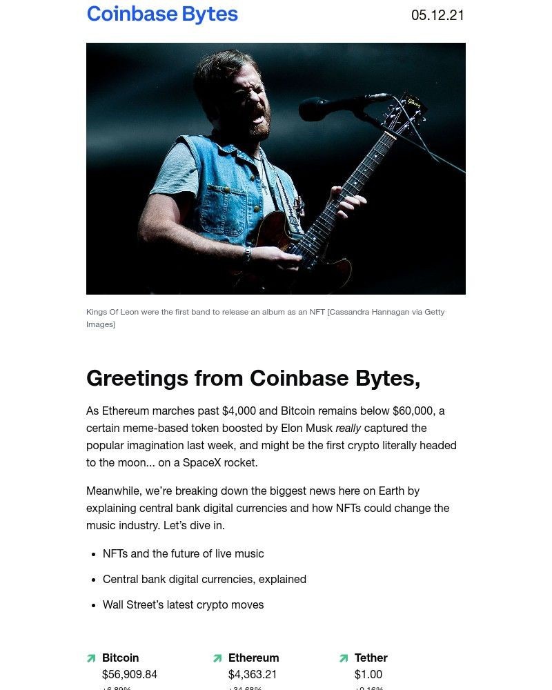  - How crypto could change live music