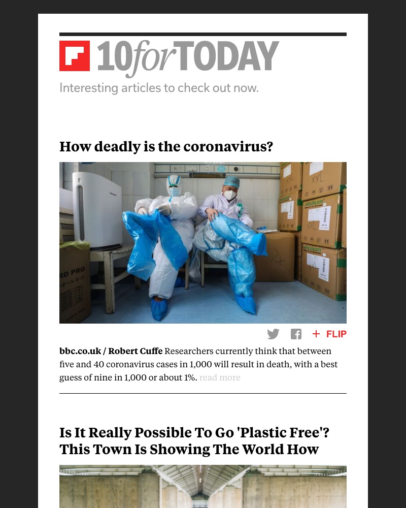 Flipboard - How deadly is the coronavirus?