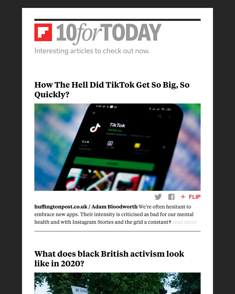 Flipboard - How did TikTok get so big, so quickly?