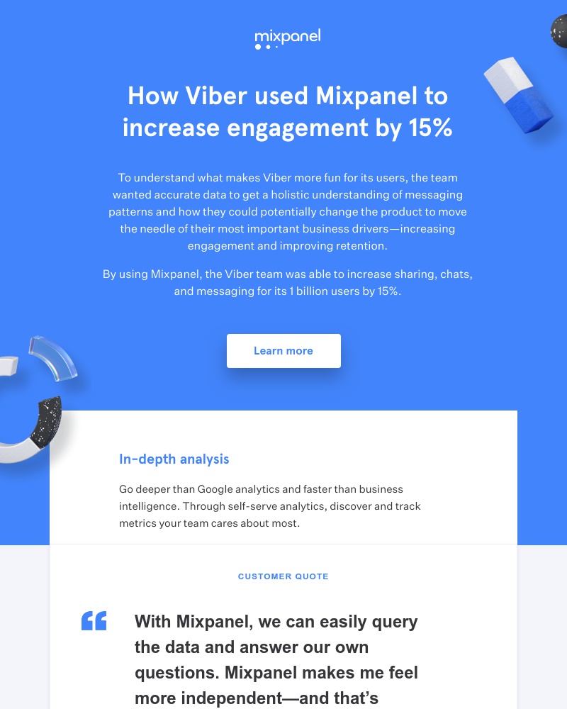 Mixpanel - How do you increase product stickiness?