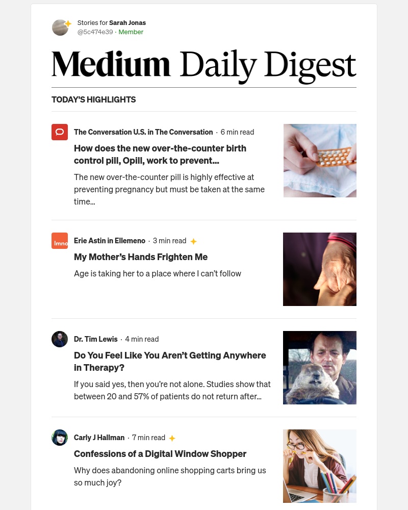 Medium - How does the new over-the-counter birth control pill, Opill, work to prevent pregnancy? | The Conversation U.S. in The Conversation