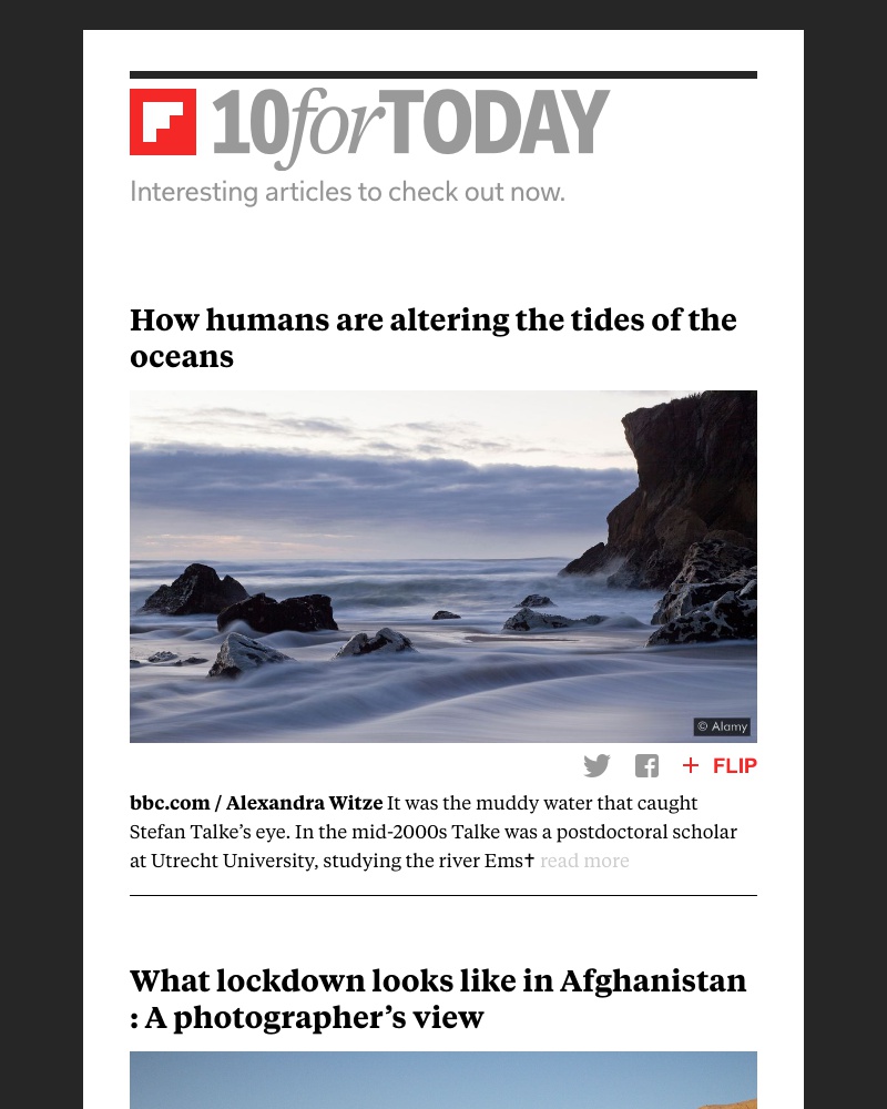 Flipboard - How humans are altering the tides of the oceans