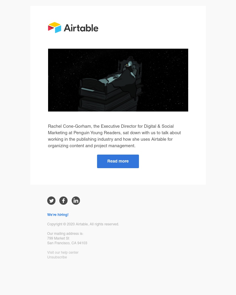 Airtable - How Penguin manages their editorial content with Airtable