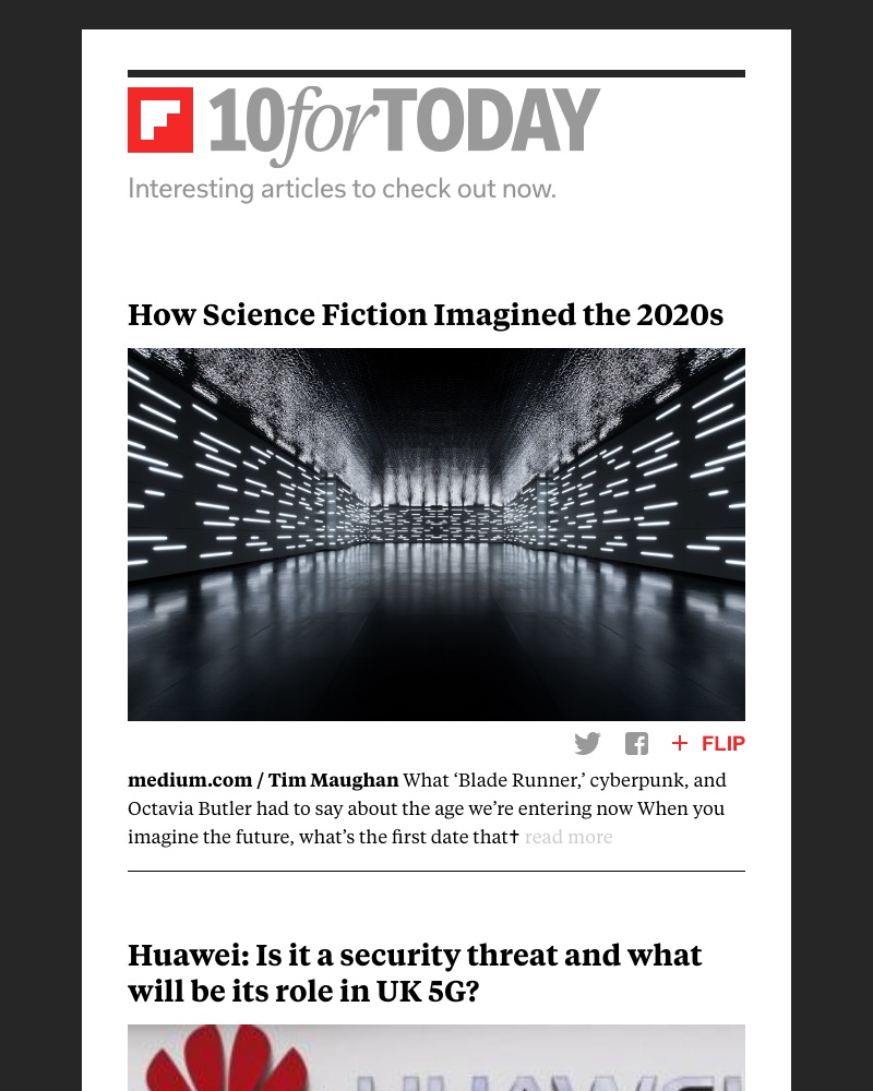 Flipboard - How science fiction imagined the 2020s