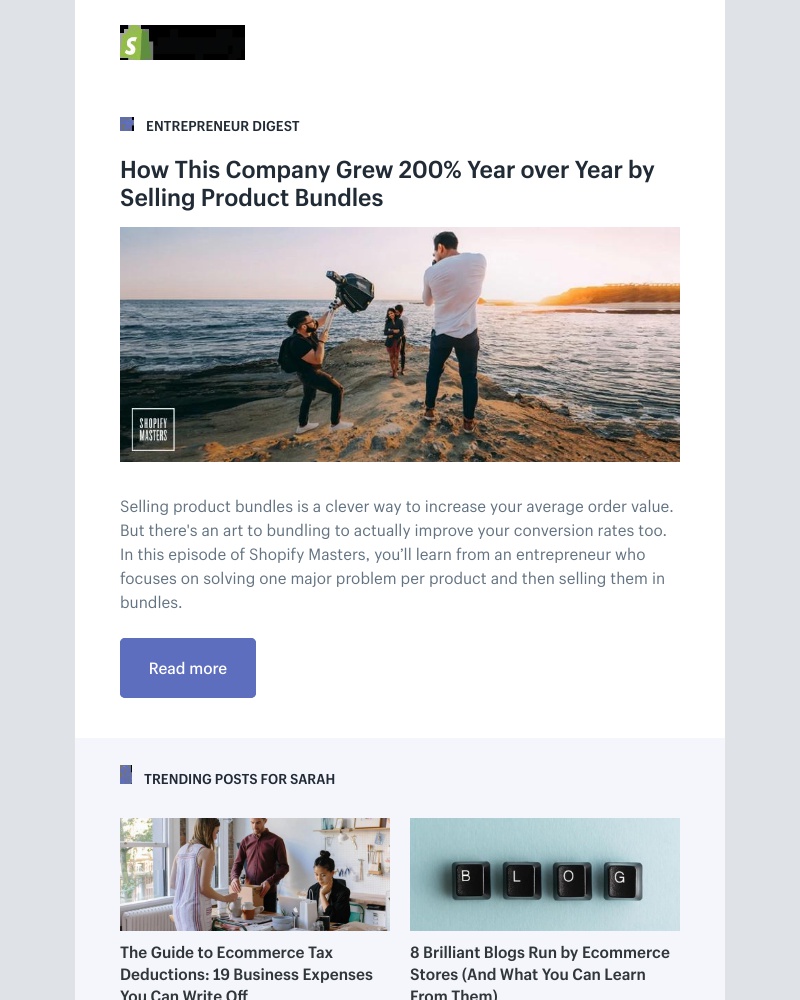 Shopify - How This Company Grew 200% Year over Year by Selling Product Bundles