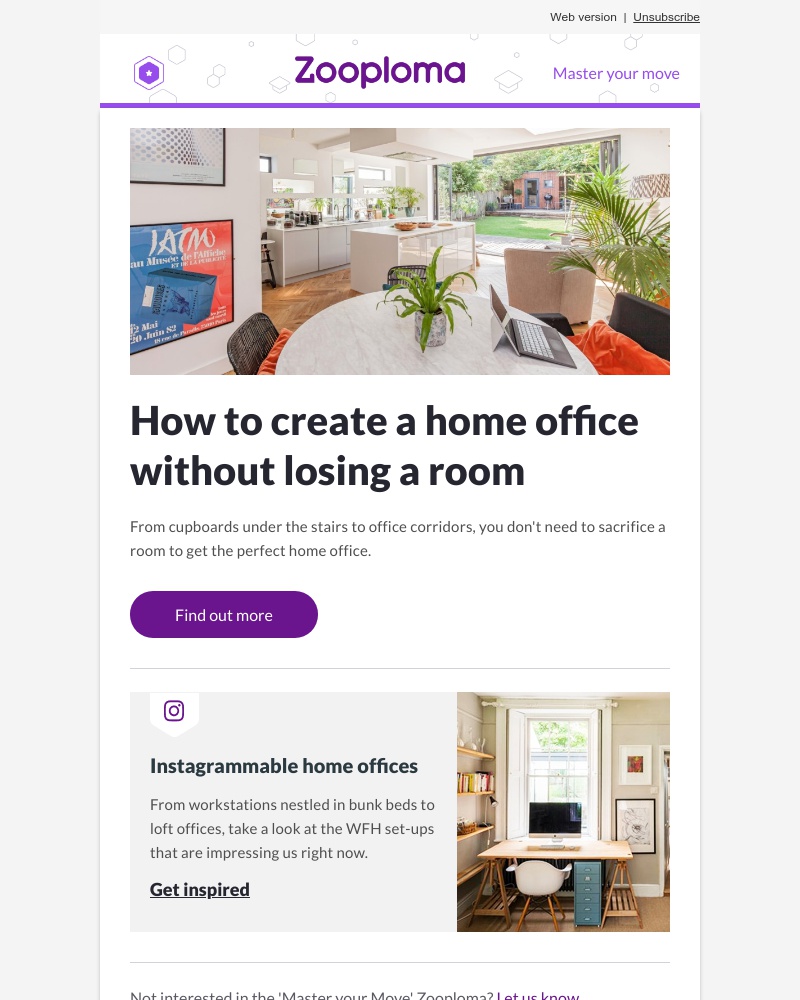 Zoopla - How to create a home office without losing a room