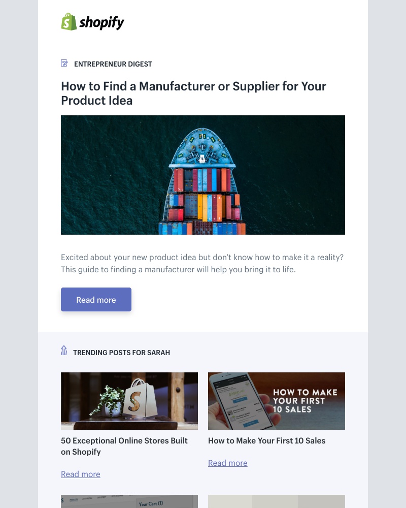 Shopify - How to Find a Manufacturer or Supplier for Your Product Idea