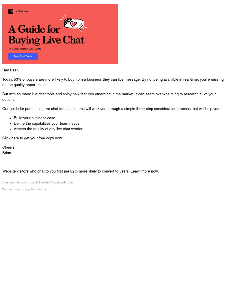 Intercom - How to find the right live chat tool for User `flows