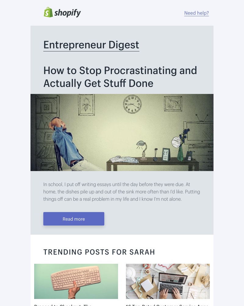 Shopify - How to get s*** done