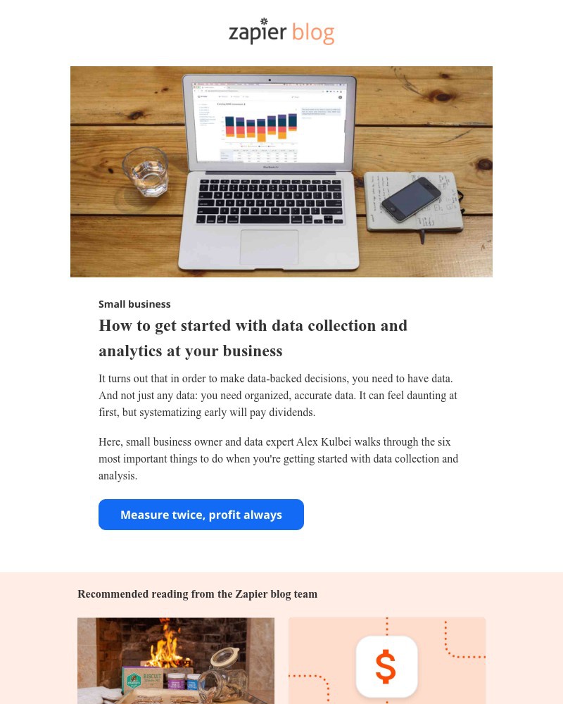 Zapier - How to get started with data collection and analytics at your business