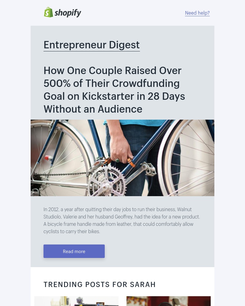 Shopify - How to raise over 500% of your goal on Kickstarter