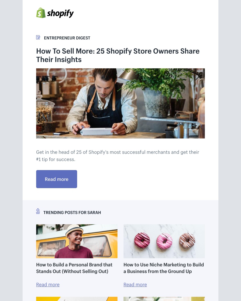 Shopify - How To Sell More: 25 Shopify Store Owners Share Their Insights