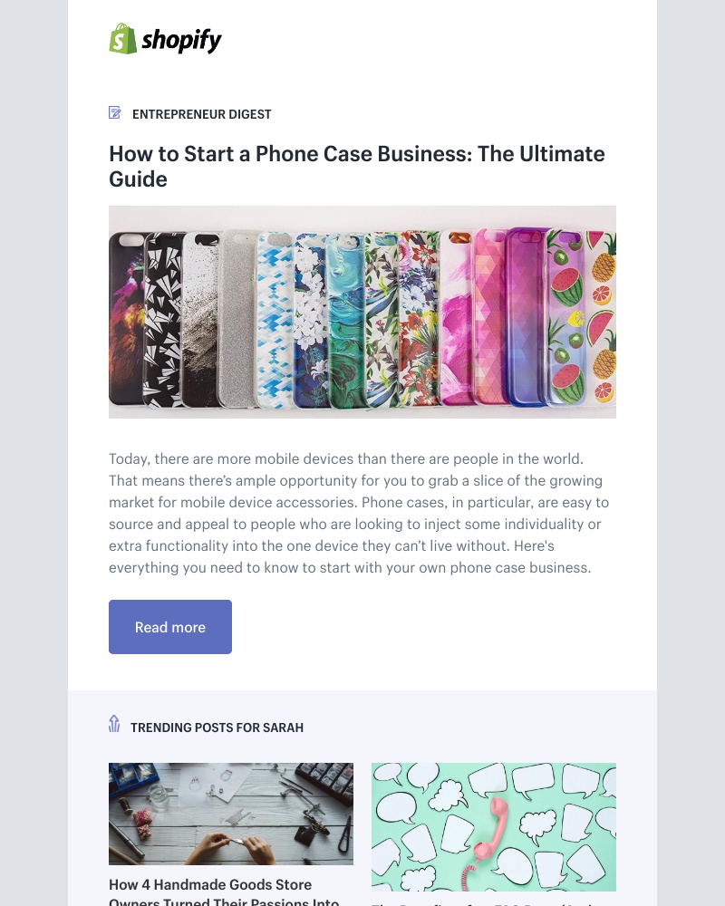 Shopify - How to Start a Phone Case Business: The Ultimate Guide