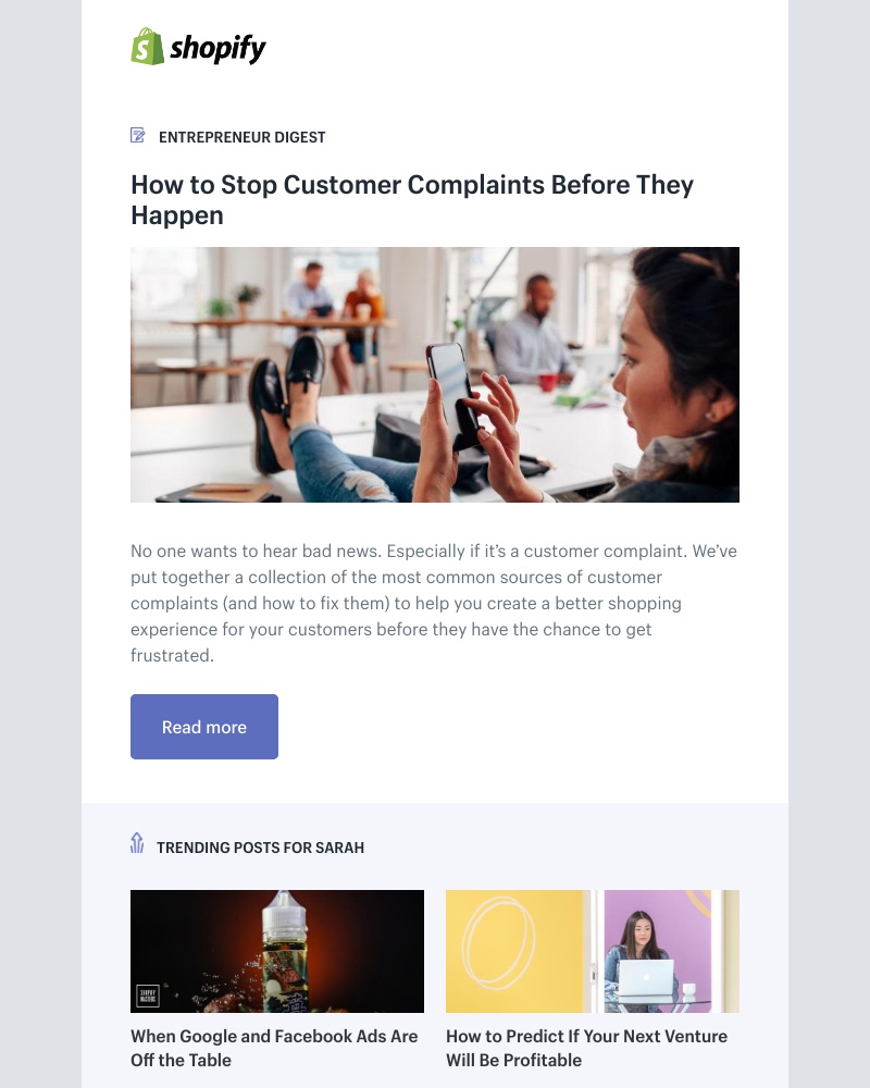 Shopify - How to Stop Customer Complaints Before They Happen