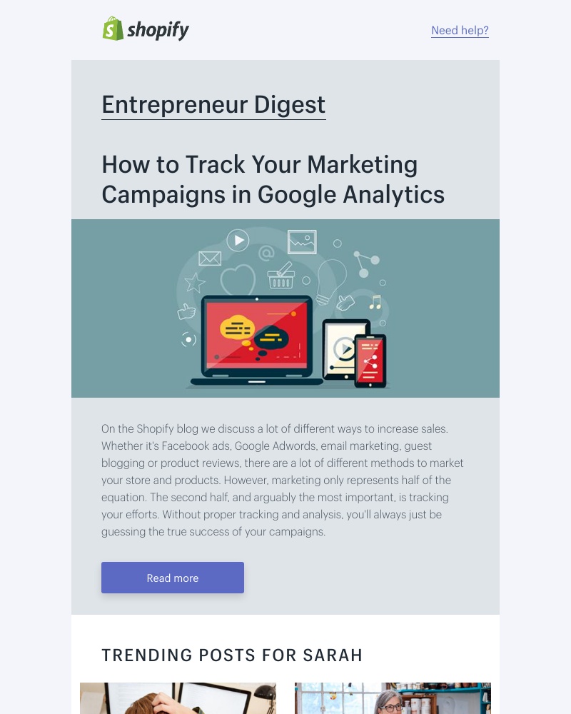 Shopify - How to track your marketing campaigns