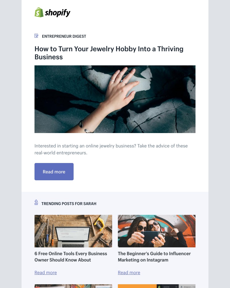 Shopify - How to Turn Your Jewelry Hobby Into a Thriving Business
