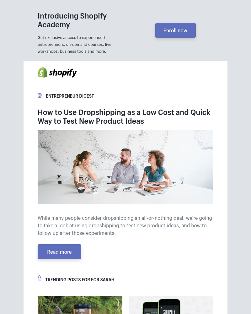Shopify - How to Use Drop shipping to Drive Sales
