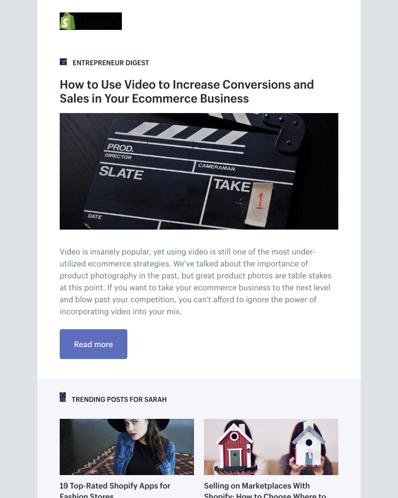 Shopify - How to Use Video to Increase Conversions and Sales in Your Ecommerce Business