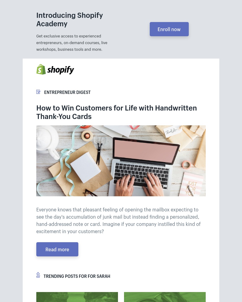 Shopify - How to Win Customers for Life