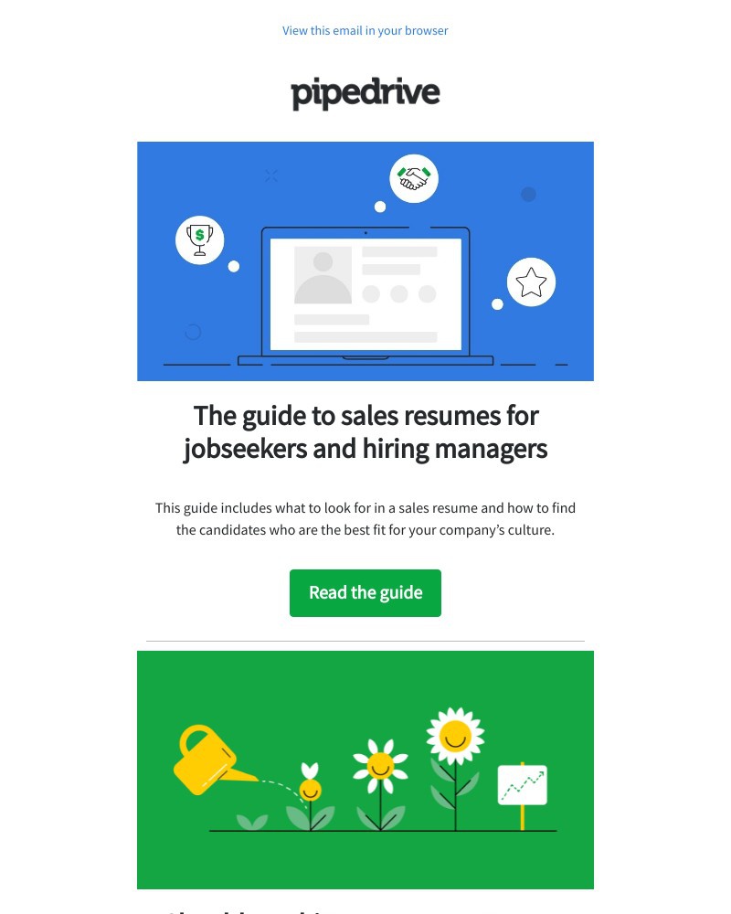 Pipedrive - How to write the perfect sales resume