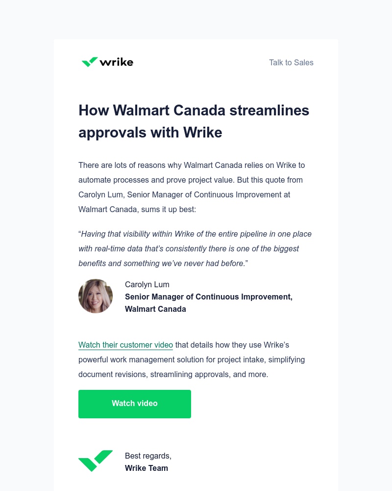 Accepting an invite on Wrike video screenshot