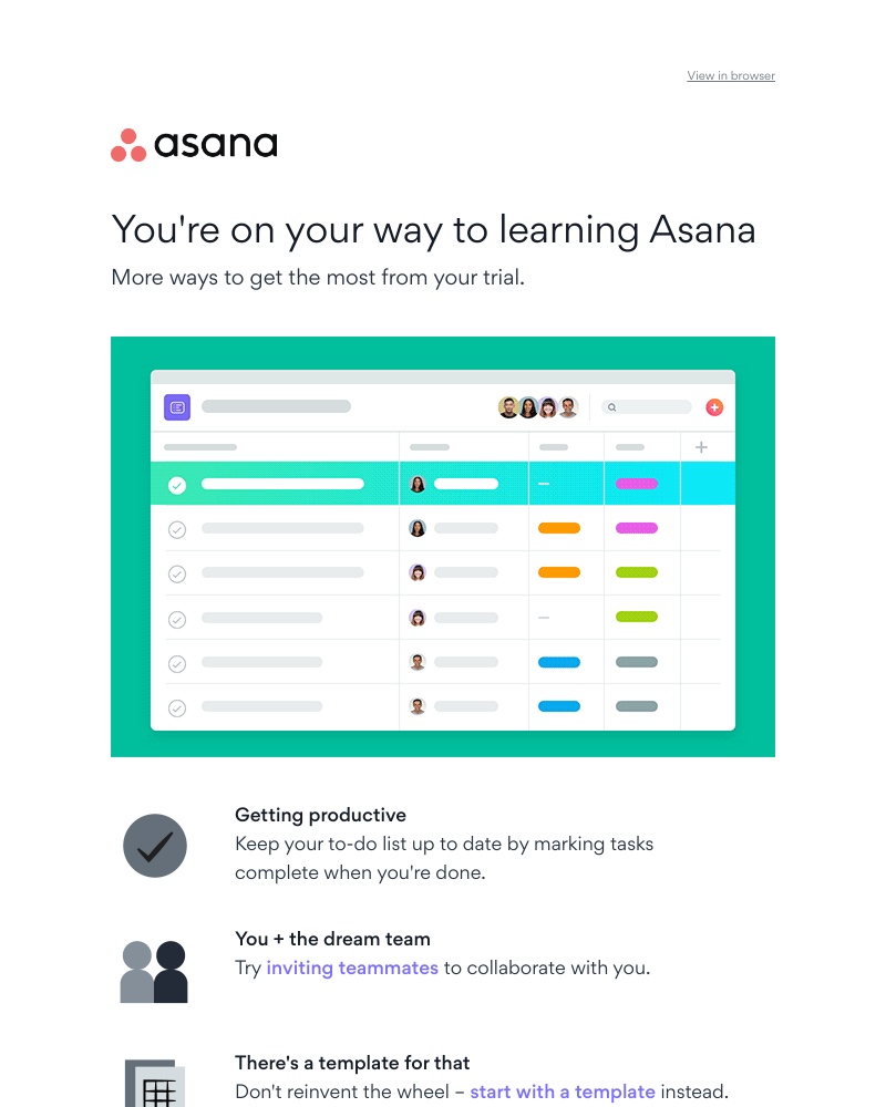 Asana - How's your trial stacking up?