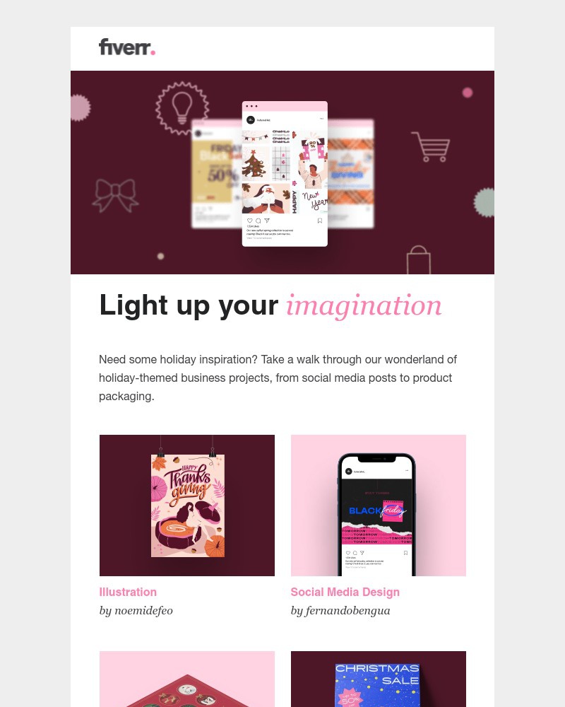 Fiverr - Hung up on how to navigate the holidays this year?